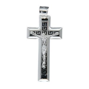 Sterling Silver Crucifix Cross Pendant