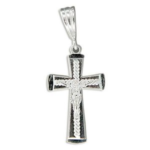 Sterling Silver Crucifix Pendant