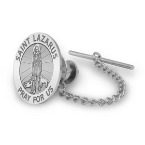 Saint Lazarus Religious Tie Tack   EXCLUSIVE 