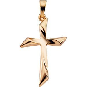 14K Yellow Gold CROSS PENDANT