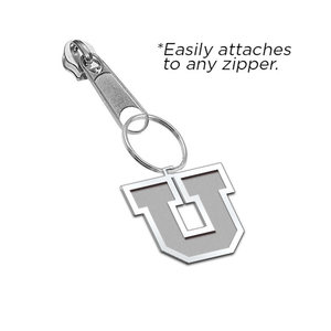 University of Utah U Zipper Pull