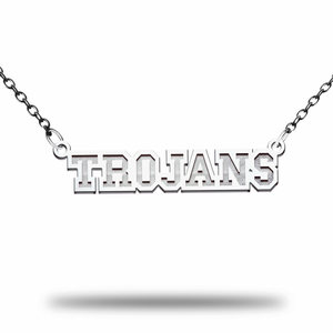 USC Block Trojan Necklace