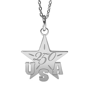 USA 250 Star Pendant