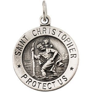 Saint Christopher Religious Medal