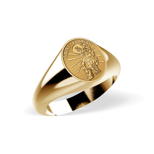 Saint Florian Signet Ring  EXCLUSIVE 