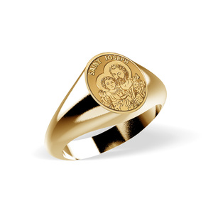 Saint Joseph Signet Ring  EXCLUSIVE 