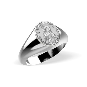 Saint Monica Signet Ring  EXCLUSIVE 