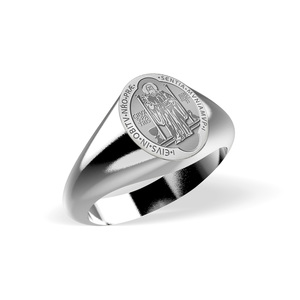 Saint Benedict  Jubilee  Signet Ring  EXCLUSIVE 