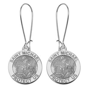 Saint Michael Earrings  EXCLUSIVE 