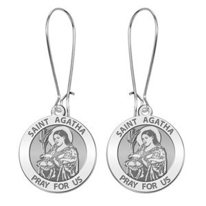 Saint Agatha Earrings  EXCLUSIVE 