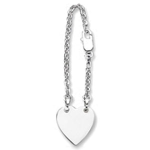 Engravable Sterling Silver Keychain