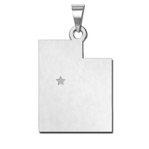 Personalized Utah Pendant or Charm