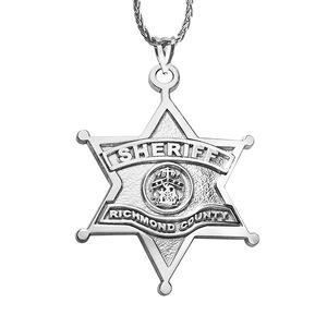 Personalized Sheriff Badge with Your Department