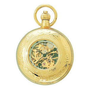 Charles Hubert Gold Tone Pocket Watch