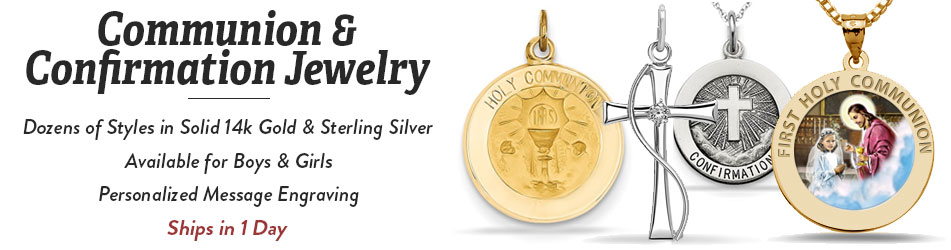 communion & confirmation jewelry